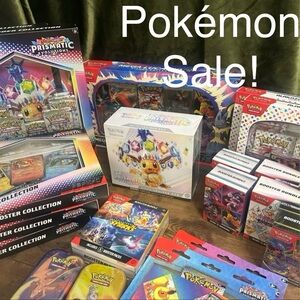 Pokémon Trading Card Game Collection 
On Sale Soon…